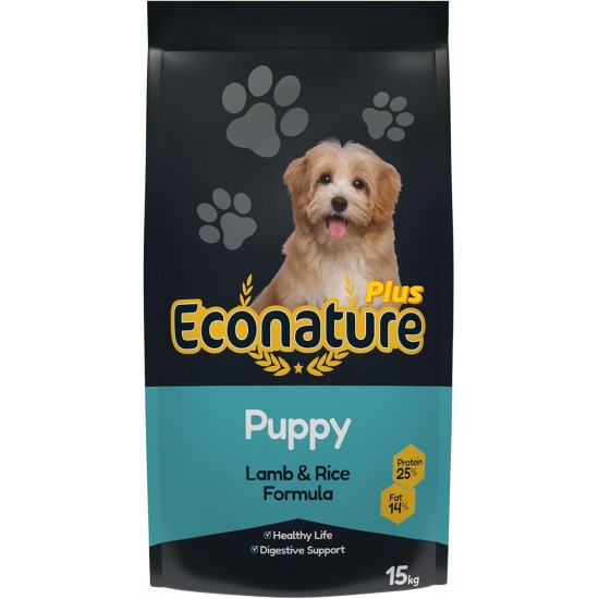 Econature Plus Yavru Köpek Kuzulu 15 kg