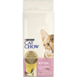 Purina Cat Chow Tavuklu Yavru Kedi Maması - 15 kg