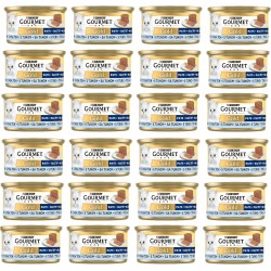 Gourmet Gold Kıyılmış Ton Balıklı Yaş Kedi Maması, Yetişkin Kediler (24 x 85 gr)